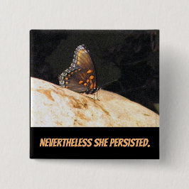 Dennoch bestand sie Knopf fort Button