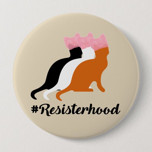 Dennoch bestand sie Resisterhood Knopf fort Button (Vorderseite)