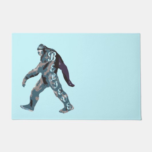 Dennoch glaube ich (Yeti) Fußmatte (Vorderseite)