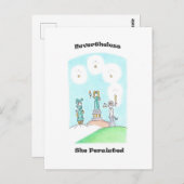 Dennoch Postkarte (Vorne/Hinten)