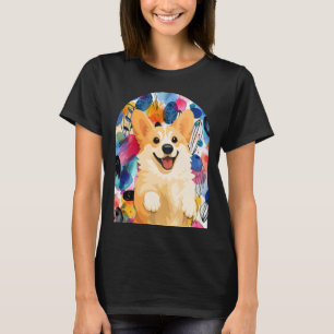 DENNY Corgi - ArtMuse Kollektion T-Shirt