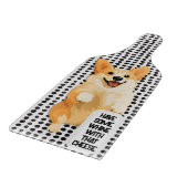 DENNY da Corgi Käsebrett Schneidebrett (Ecke)