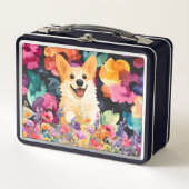 DENNY da CORGI Metall Brotdose (Vorderseite)