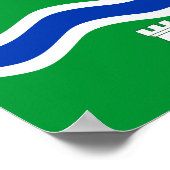 Denny-Flagge Poster (Ecke)