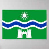 Denny-Flagge Poster (Vorne)