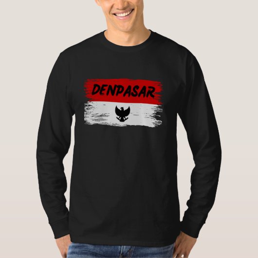 Denpasar Indonesien T-Shirt (Vorderseite)