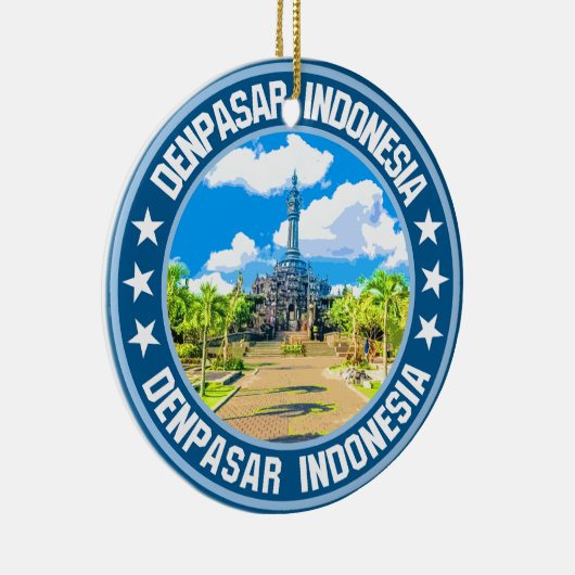 Denpasar Keramik Ornament (Rechts)