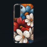 Dense Delight Samsung Galaxy Hülle<br><div class="desc">Ein reichhaltiger Haufen gesättigter Blumen voller Details.</div>