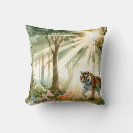 Dense Forest Tigers Kissen