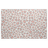 Dense Organic Terrazzo | Abstract Blush Peach Stoff (Fat Quarter (45,7 x 55,9 cm))