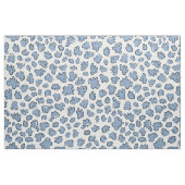 Dense Organic Terrazzo | Abstract Dusty Bluebell  Stoff (Fat Quarter (45,7 x 55,9 cm))