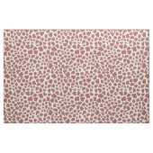 Dense Organic Terrazzo | Abstract Faded Rust Red Stoff (Yard (91,4 cm))