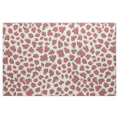 Dense Organic Terrazzo | Abstract Faded Rust Red Stoff (Fat Quarter (45,7 x 55,9 cm))