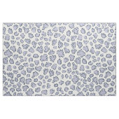 Dense Organic Terrazzo | Abstract Pale Periwinkle Stoff (Fat Quarter (45,7 x 55,9 cm))