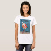 Denslows Humpty Dumpty Vintager Bucheinband T-Shirt (Vorne ganz)