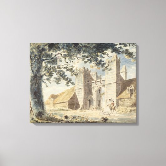 Dent de Lion, Margate, c.1791 (w/c über Grafit w Leinwanddruck (Vorderseite)