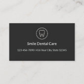 Dental Appointment Card for Medical Clinics Terminkarte (Vorderseite)