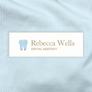 Dental Assistant Dentist Tooth Logo Namenschild