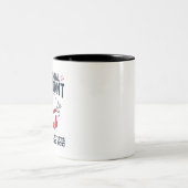 Dental Assistant Funny Heroes Zitat Zweifarbige Tasse (Mittel)