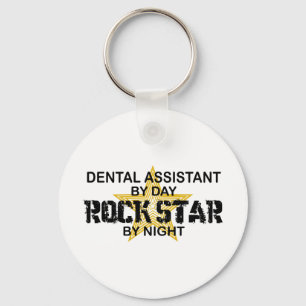 Dental Assistant Rock Star Schlüsselanhänger