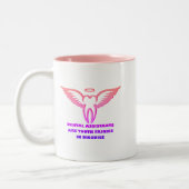 Dental Assistant Tooth Fairy Pink Tasse (Links)