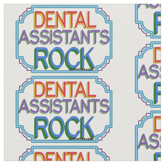 Dental Assistants Rock Stoff (Nahaufnahme)