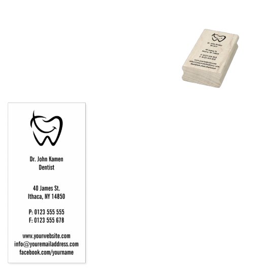 Dental | BERUFLICH Gummistempel (Stempel)