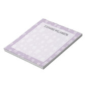 Dental Beruflich und Student Tooth Pattern Notizblock (Rotiert)