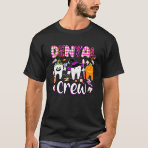 Dental Boo Crew Halloween Lustiger Zahnarzt-Assist T-Shirt