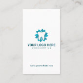 Dental Business Card bearbeiten Visitenkarte (Rückseite)