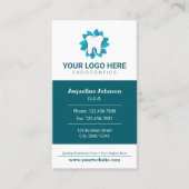 Dental Business Card bearbeiten Visitenkarte (Vorderseite)