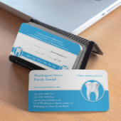 Dental Business Card mit Terminabsprache Terminkarte