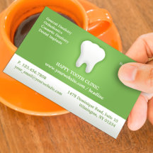 Dental Business Card mit Terminierung