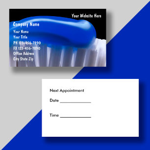 Dental Business Cards Terminkarte