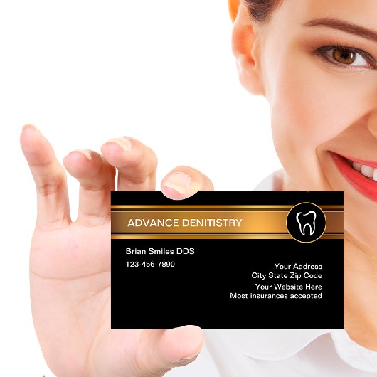 Dental Business Cards Visitenkarte