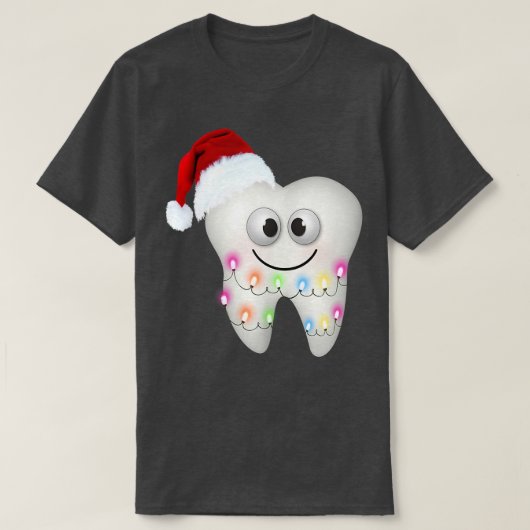 Dental Christmas Funny Dental Hygienist Weihnachts T-Shirt (Design vorne)