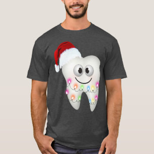 Dental Christmas Funny Dental Hygienist Weihnachts T-Shirt