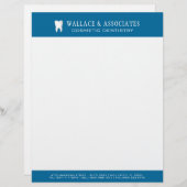 Dental Company Letterhead Briefbogen (Vorne/Hinten)