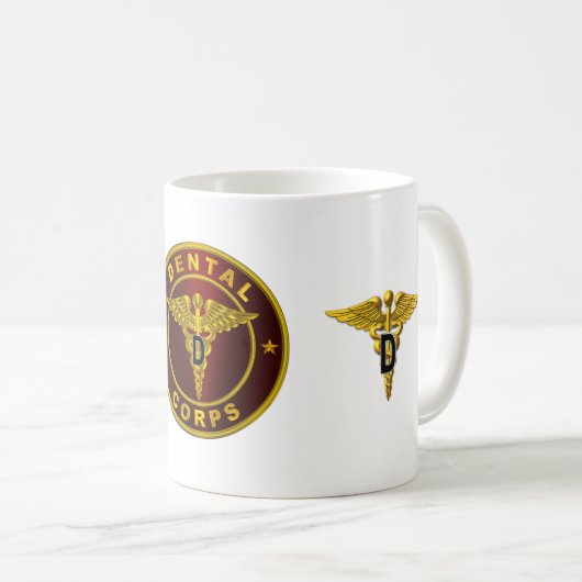 Dental Corps Kaffeetasse (VorderseiteRechts)