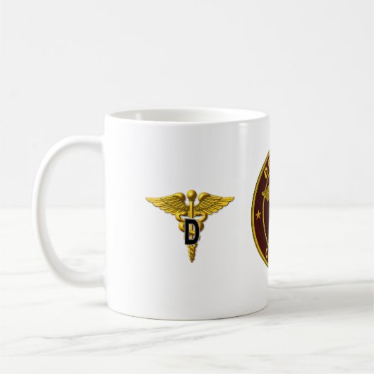 Dental Corps Kaffeetasse (Links)