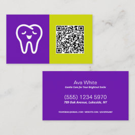 Dental Custom QR Visitenkarte