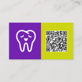 Dental Custom QR Visitenkarte (Vorderseite)