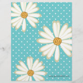 Dental Dentist Tooth Fairy Polka Dot Niedlich Flyer (Hinten)