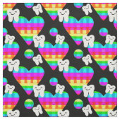 Dental Disco Stoff (Muster)