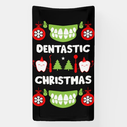 Dental Doctor Xmas Banner (Vertikal)