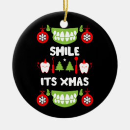 Dental Doctor Xmas Keramik Ornament