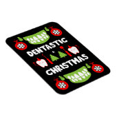 Dental Doctor Xmas Magnet (Rechte Seite)