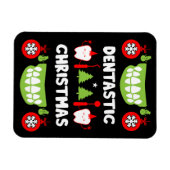 Dental Doctor Xmas Magnet (Horizontal)