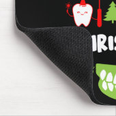 Dental Doctor Xmas Mousepad (Ecke)