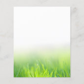 Dental Elegant Frische Grüne Rasenflächen Flyer (Hinten)